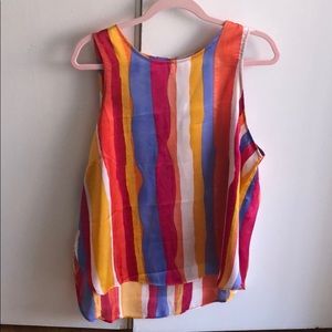 Rainbow tank top